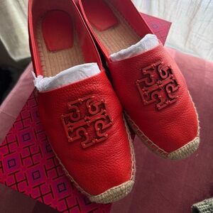 Tory Burch espadrilles - poppy red